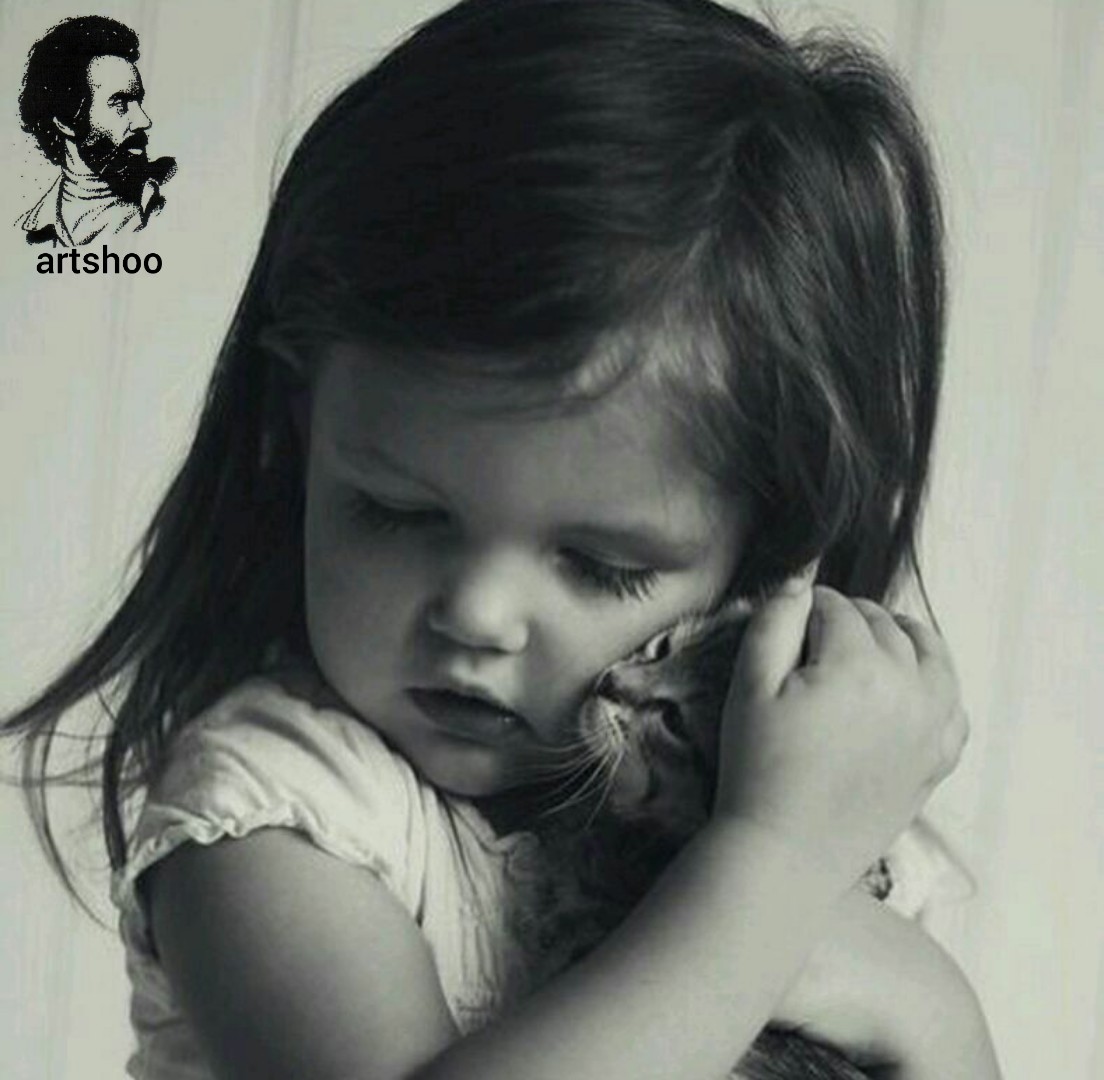 مدل کودک سیاه قلم